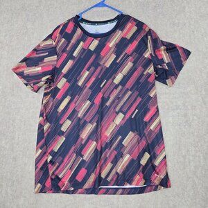 Tek Gear Dry Tek Geometric Print T-Shirt L